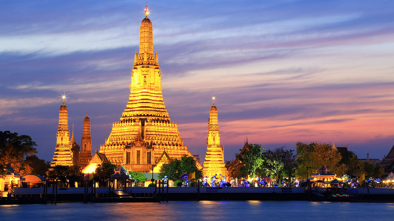 Ch&ugrave;a B&igrave;nh Minh (wat Arun) ng&ocirc;i ch&ugrave;a đẹp nhất Bangkok
