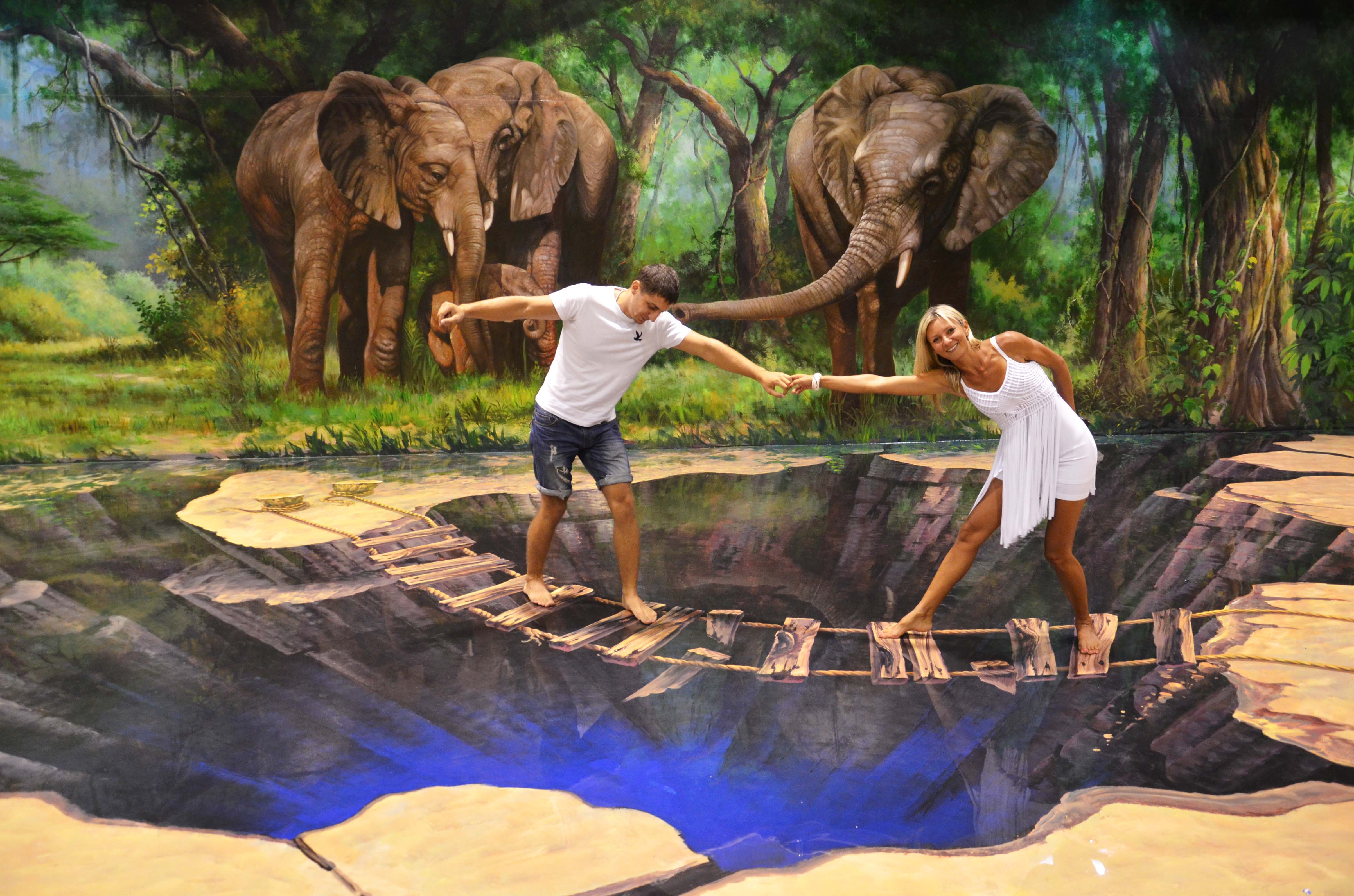 Vé vào cổng Art in Paradise