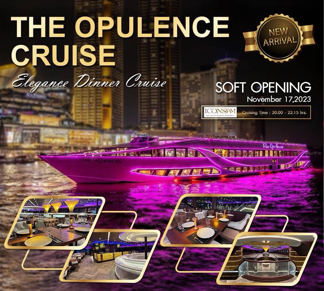 Vé Buffet Du thuyền The Opulence tại Bangkok